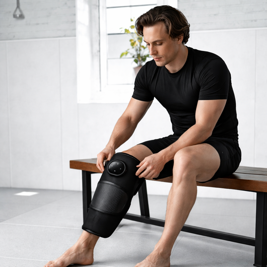 Genouillère Massante Chauffante 3 en 1