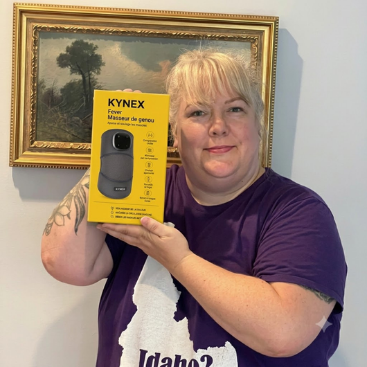 Genouillère Massant Chauffant