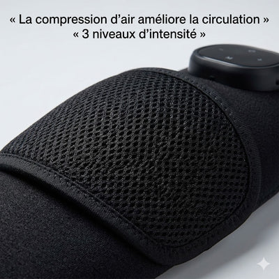 Genouillère Massante Chauffante 3 en 1