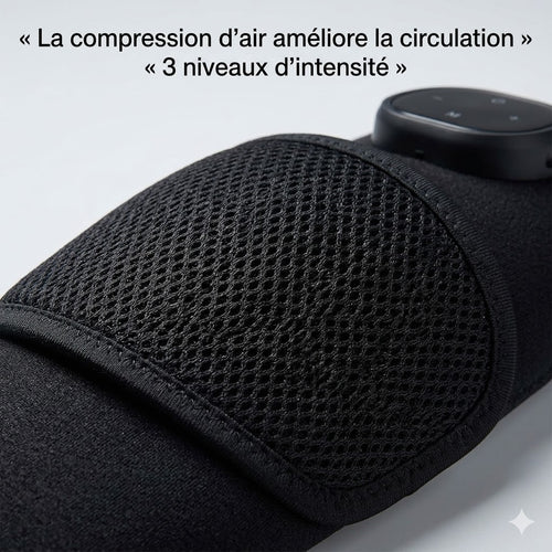 Genouillère Massante Chauffante 3 en 1