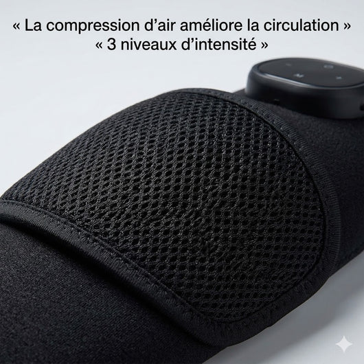 Genouillère Massante Chauffante 3 en 1